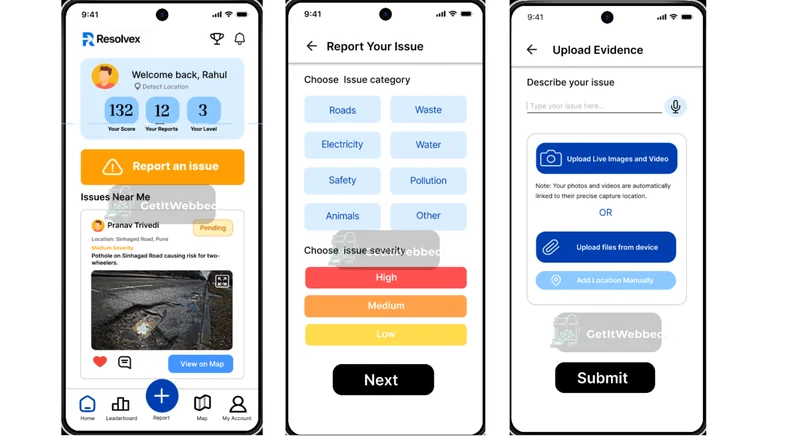 Crowdsourced Civic Issue Reporting and Resolution System