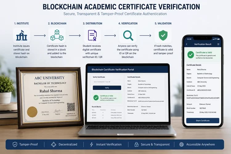 Blockchain Academic Certificate Verification