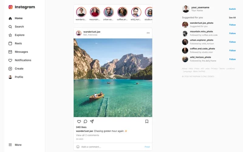 Instagram Clone