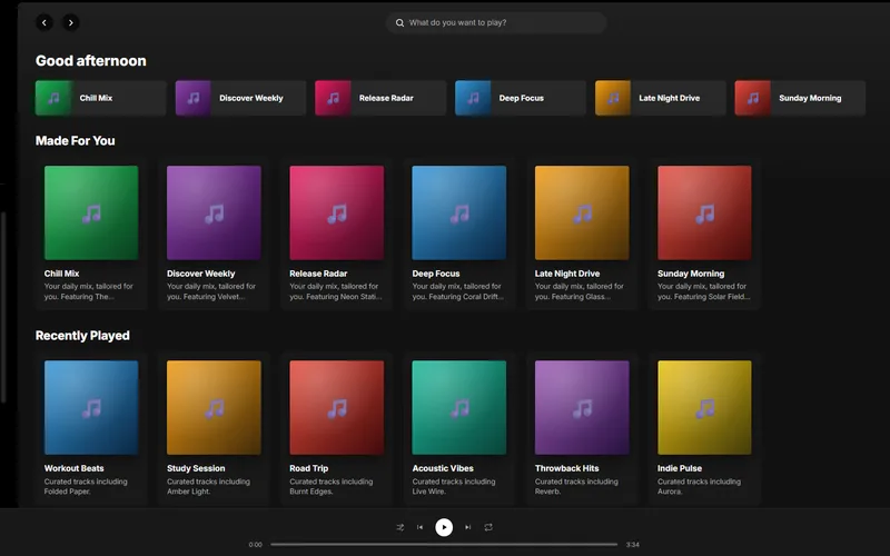 Spotify Clone