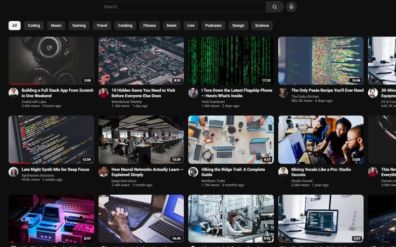 YouTube Clone