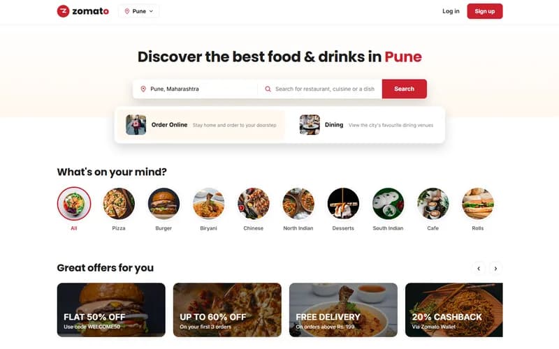 Zomato Clone
