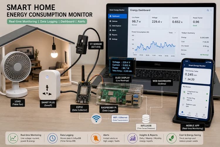 Smart Home Energy Consumption Monitor