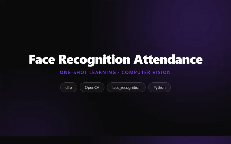 Face Recognition Attendance System