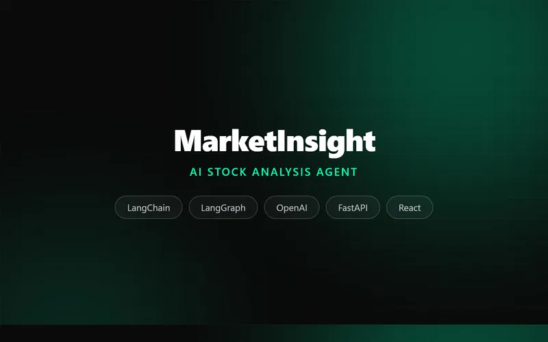 MarketInsight — AI Stock Analysis Agent