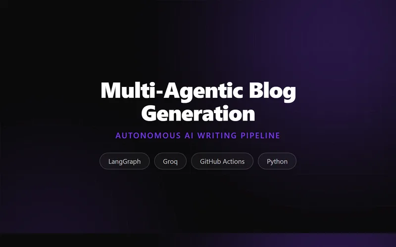 Multi-Agentic Blog Generation (BlogBoard)