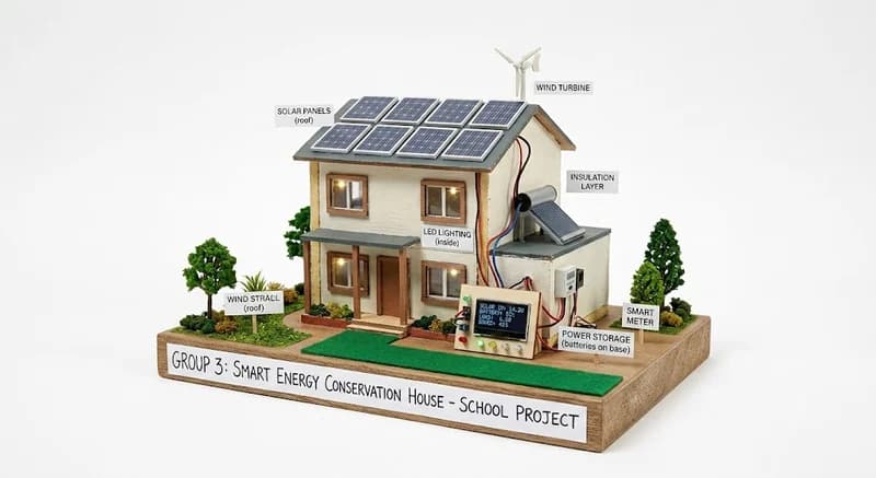 Smart Energy Conservation House