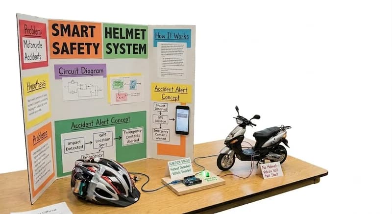 Smart Helmet Safety System