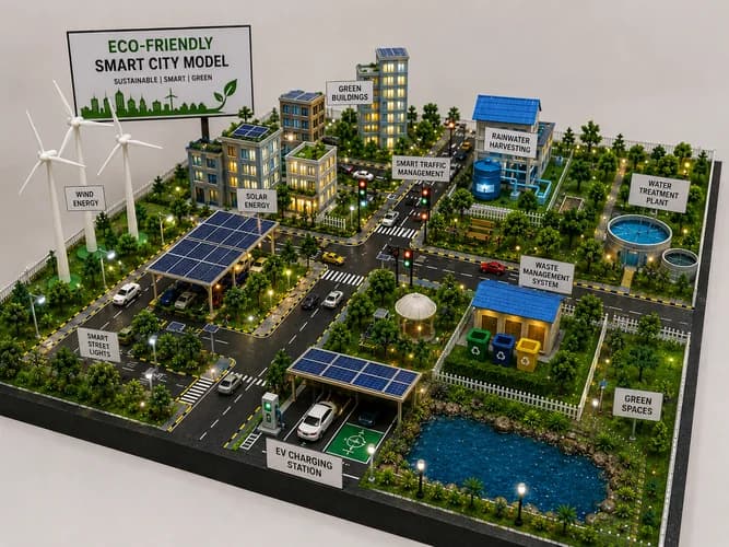 Eco-Friendly Smart City Model
