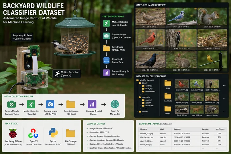 Backyard Wildlife Classifier Dataset