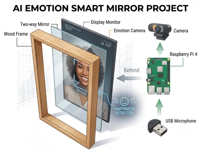 Emotion Detecting Smart Mirror