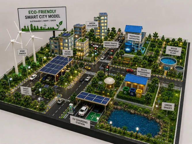 Eco-Friendly Smart City Model